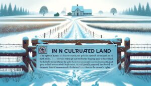 ferdsel i innmark, norske friluftslover, innmark og utmark, lov om ferdsel i naturen, rettigheter og plikter, privat eiendomsrett, respekt for grunneier, ansvarlig friluftsliv, innmarksferdsel i vinter, ferdselsforbud om sommeren, statsforvalterens myndighet, norske landskapsformer, ferdselsregler, naturvern, hensyn til miljø, norsk naturkultur, grunneiers rettigheter, vinterferdsel, norske gårdsbruk, norske lover om innmark, ferdsel i hage, lovverk for ferdsel, norske jordbrukslover, ferdsel i plantefelt, ferdsel i gjenlegg, ferdselsbegrensninger, norske landskapstrekk, ferdsel og markforvaltning, ferdselsrettigheter i Norge, friluftsliv i norsk innmark, norske skoger og marker.