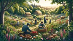 høstingsrett i utmark, plukking av ville planter, bærhøsting, soppplukking, naturforvaltning, respekt for naturen, hensynsfull høsting, norske friluftslover, norske naturressurser, bærekraftig høsting, norske tradisjoner, høsting av ville urter, høsting av ville blomster, multeplukking i Nordland, høstingsrett og ansvar, norske høstingstradisjoner, bærplukking i utmark, naturvern i Norge, plukking av ville nøtter, røtter av ville urter, planteplukking i naturen, soppplukking i utmark, høsting og bærekraft, høsting og naturbevaring, ansvarlig høsting, norske landskapstrekk, multehøsting i Troms, naturvernlover i Norge, tradisjonell høsting, norske naturskatter.